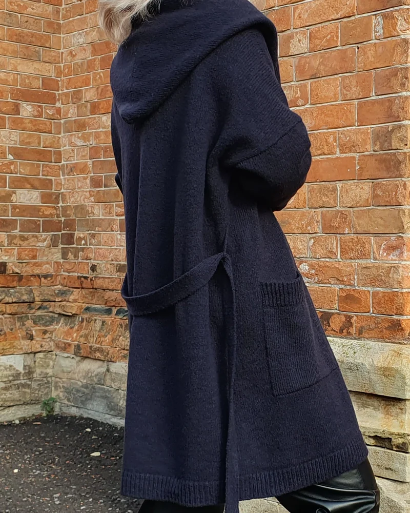 Кардиган из вспушенного мериноса — Кардиган размер S-M