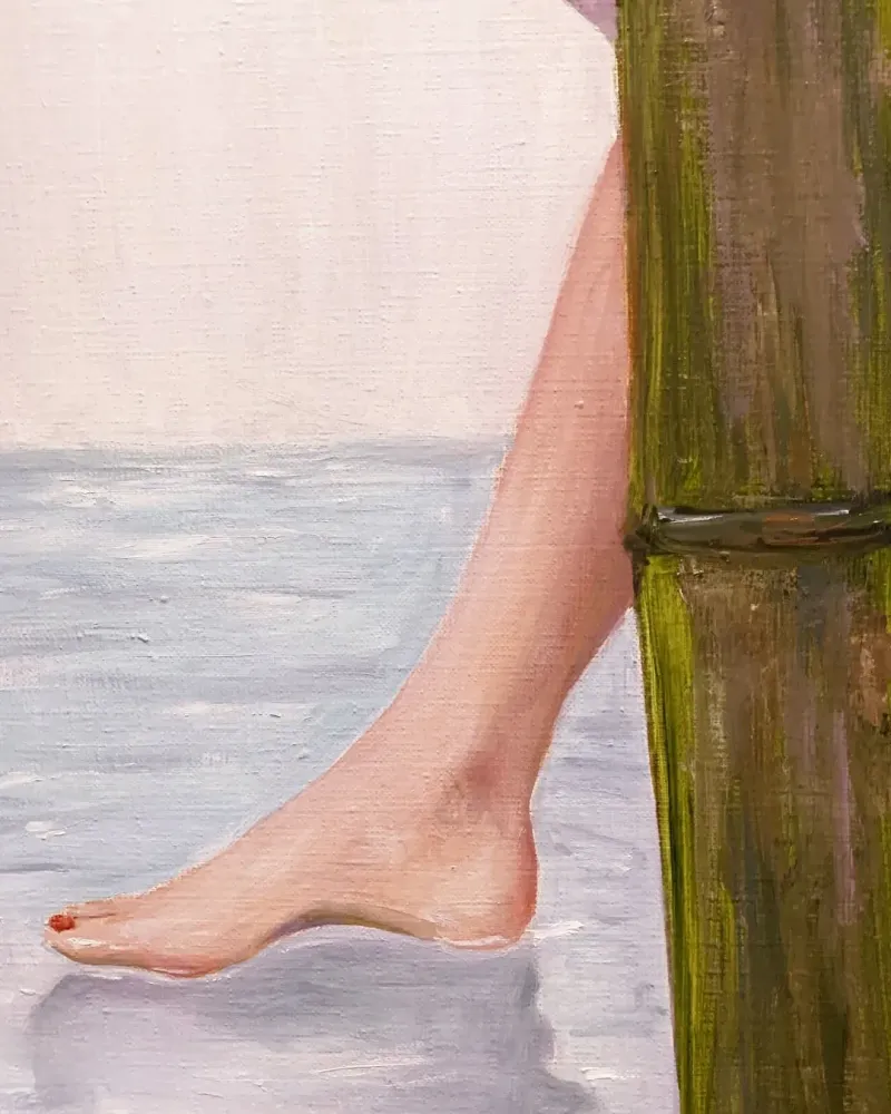Азия. Картина маслом 80×100 см — 80×100 см