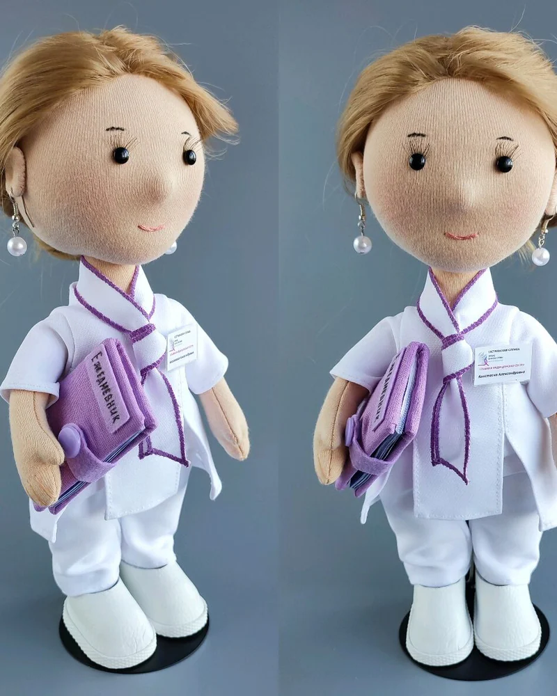 Портретная кукла по фото для начальницы Подарок руководителю — Основной