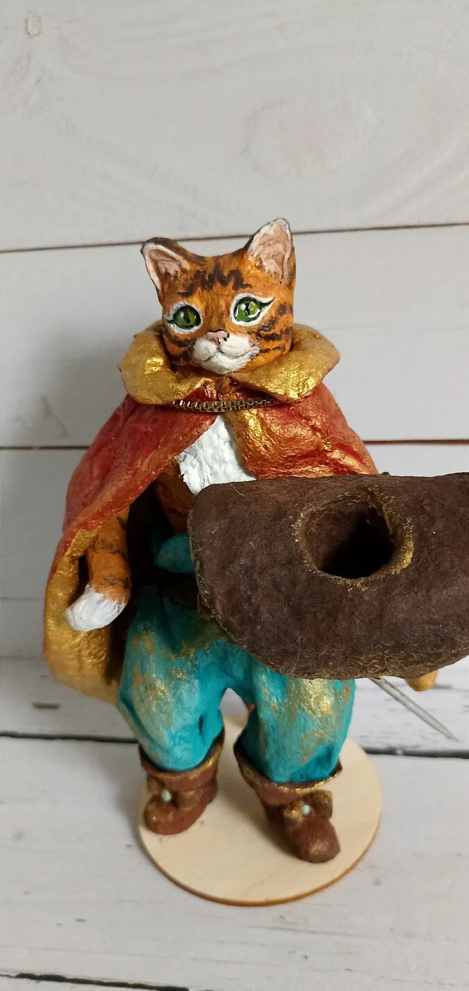 Кот в сапогах, 15 см