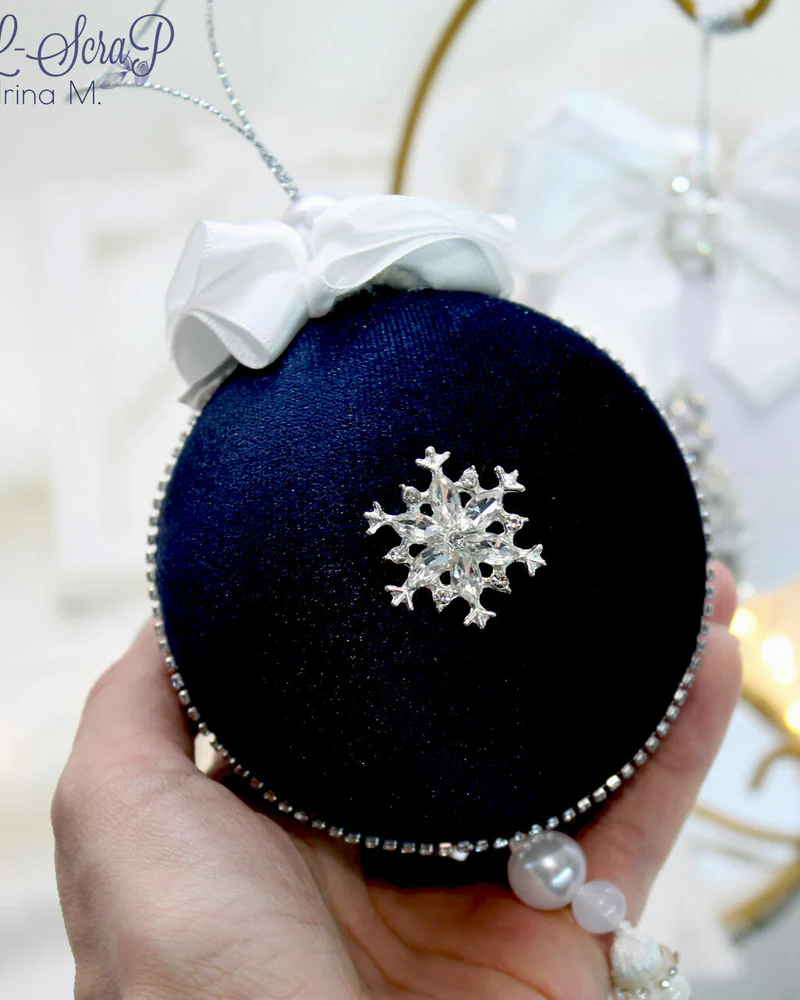 Елочные игрушки. Комплект "Роскошь"