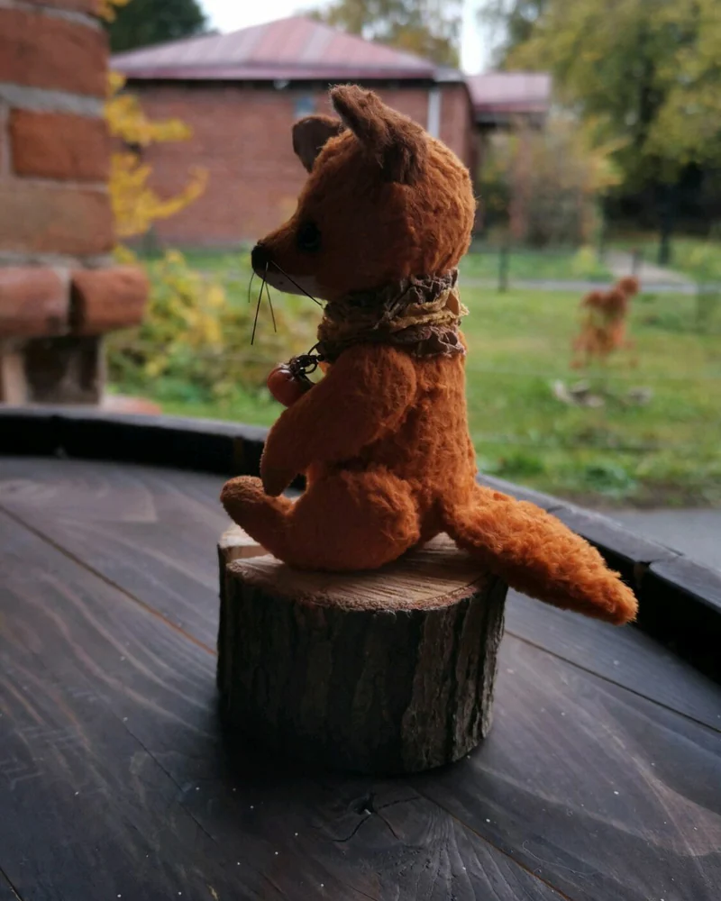 Осенний лис. Тыковкин. Лисенок Тедди