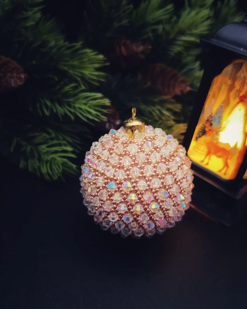 Белые елочные игрушки. 1 колокольчик 1 шарик. Новогодние игрушки купит