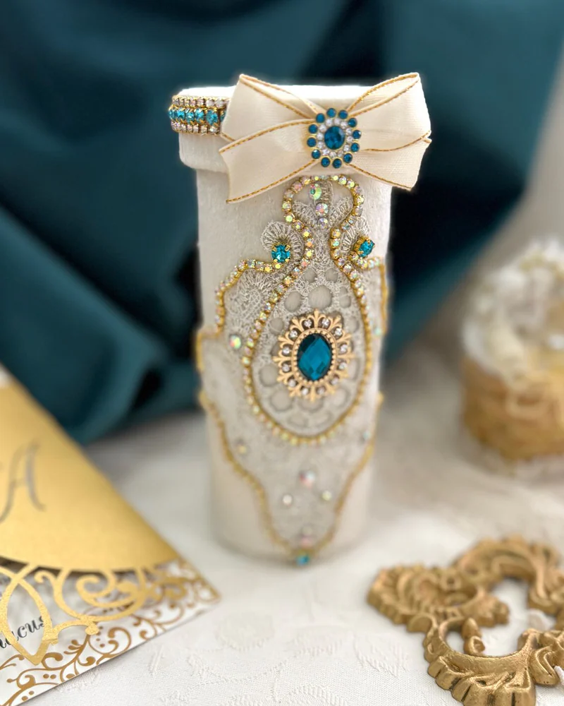 Коробочка шкатулка подарочный тубус для денег Подарить деньги красиво — голубой