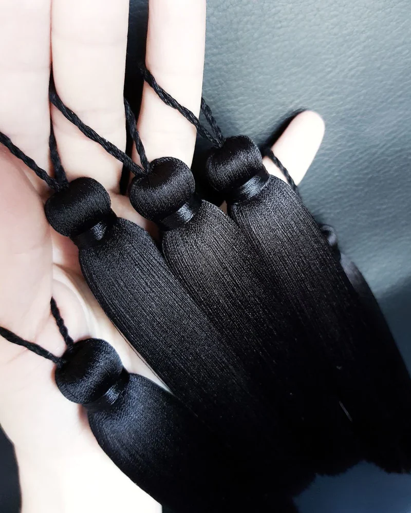Кисти с петельками " Black Classik"