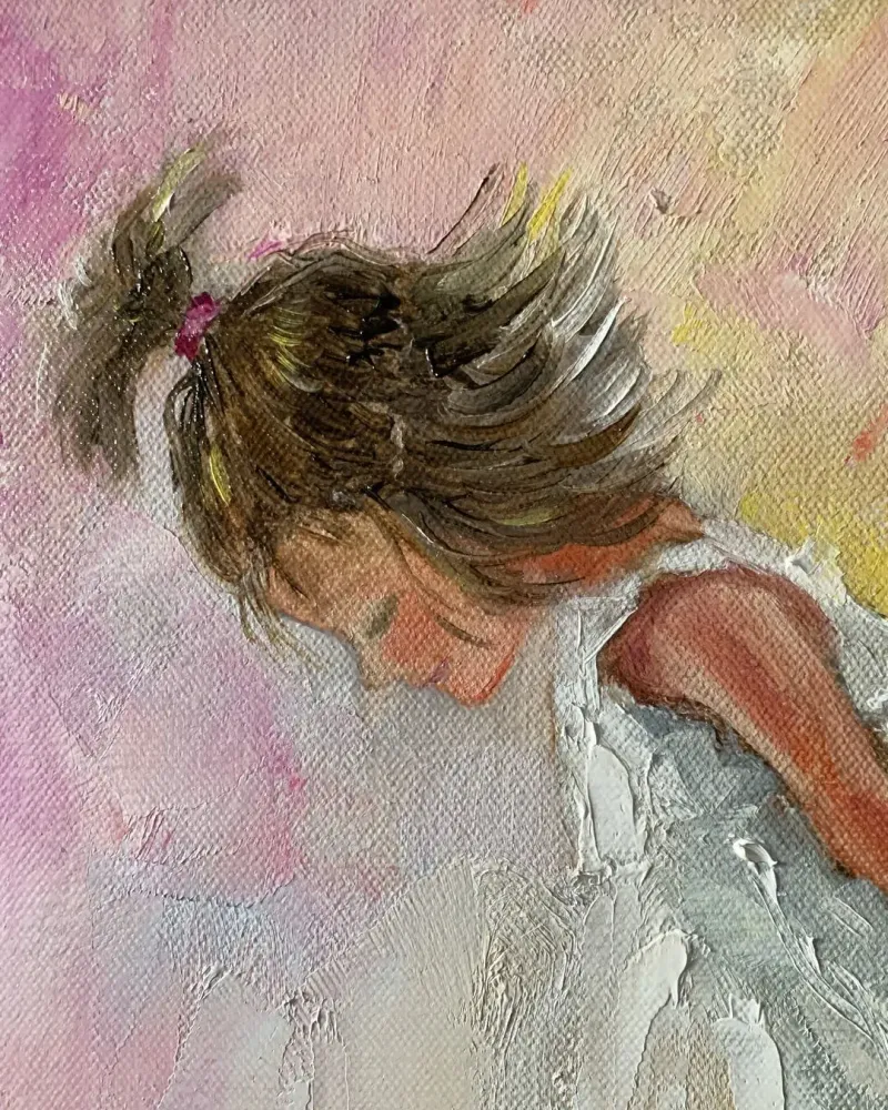 Мамины туфли. Картина маслом 30×40 см — 30×40 см