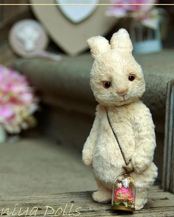 Тедди-Зайка — бежевый