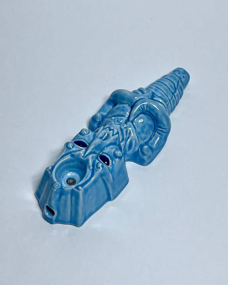 Курительная трубка ручной работы Alien Artefact