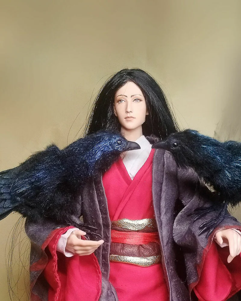 Ворон чёрный, миниатюра 1:6 и 1:4 — Ворон чёрный, миниатюра 1:6 и 1:4