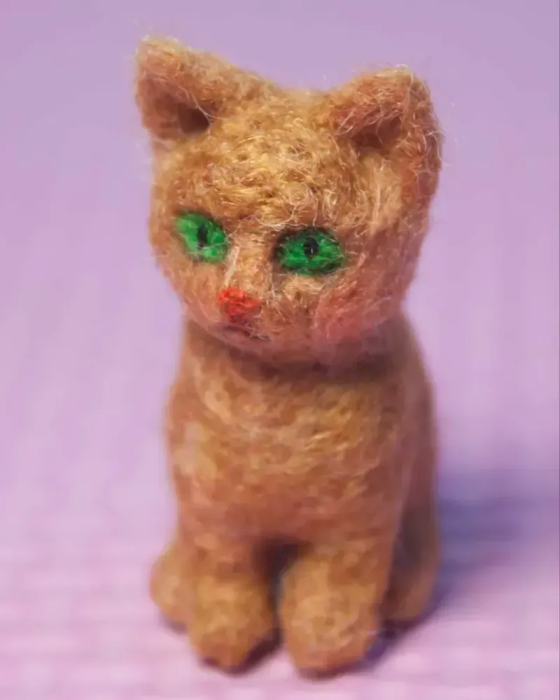 Рыжий котёнок, миниатюра 1:6 — Основной