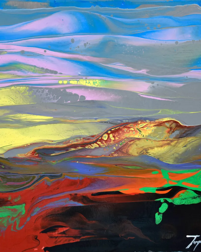 ТОКСИЧНАЯ ЗЕМЛЯ.50х50см