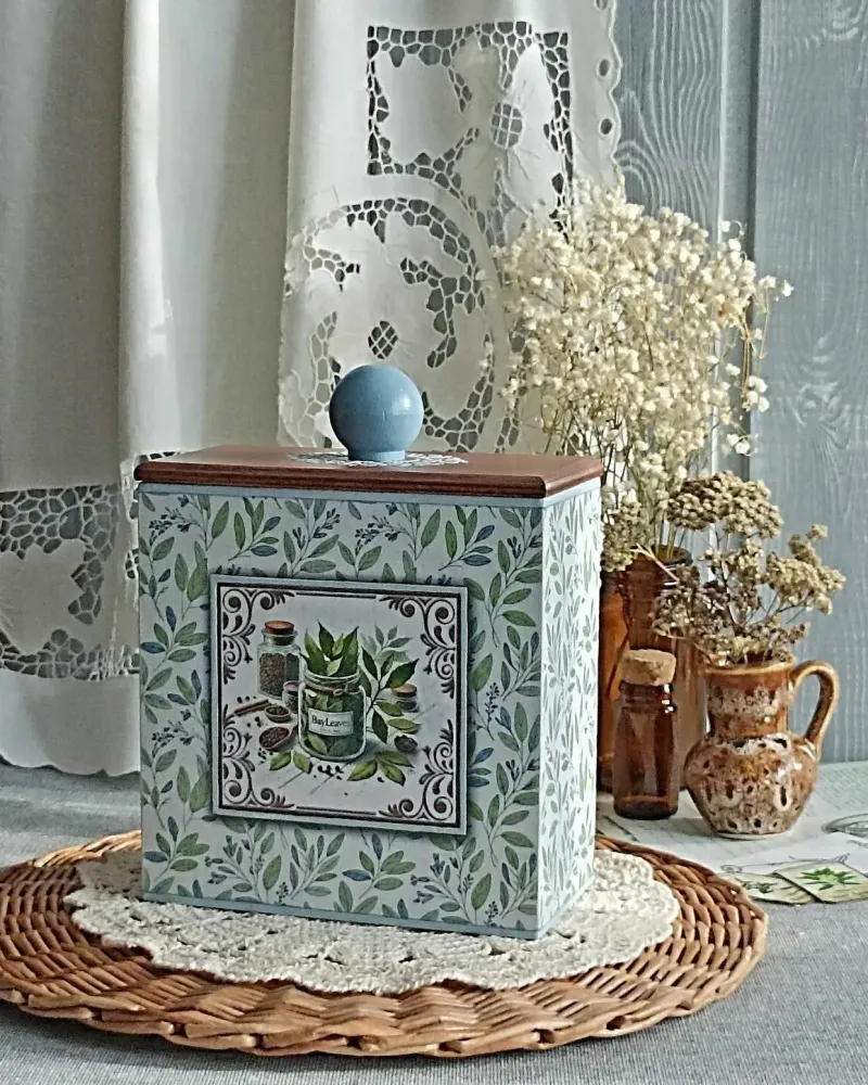 Короб-лаврушница «Нежность Прованса» — Короб-лаврушница «Нежность Прованса»