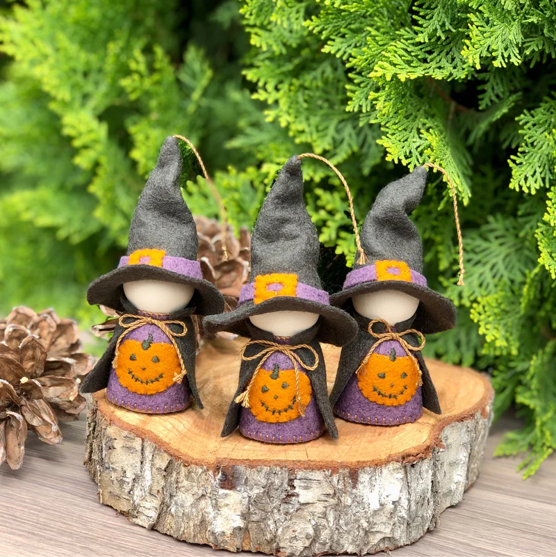 Halloween Вальдорфские гномики