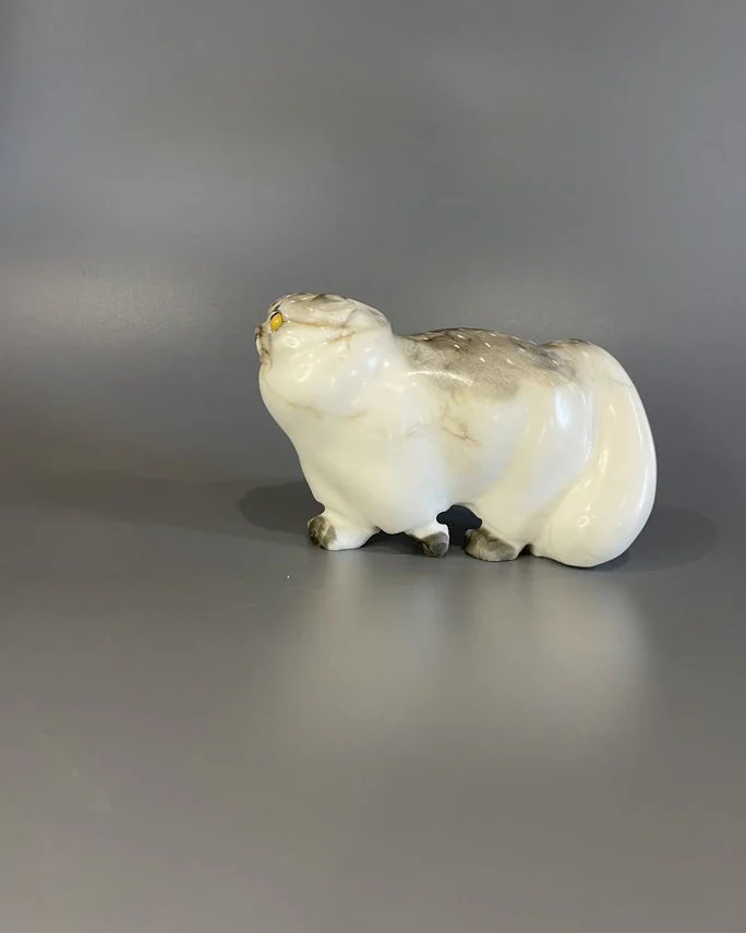 Скульптура «Кот» из камня
