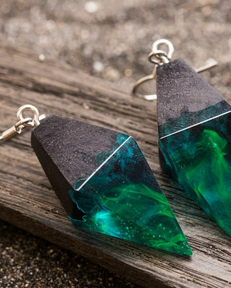 Серьги "Polar night" crystal — Основной вариант