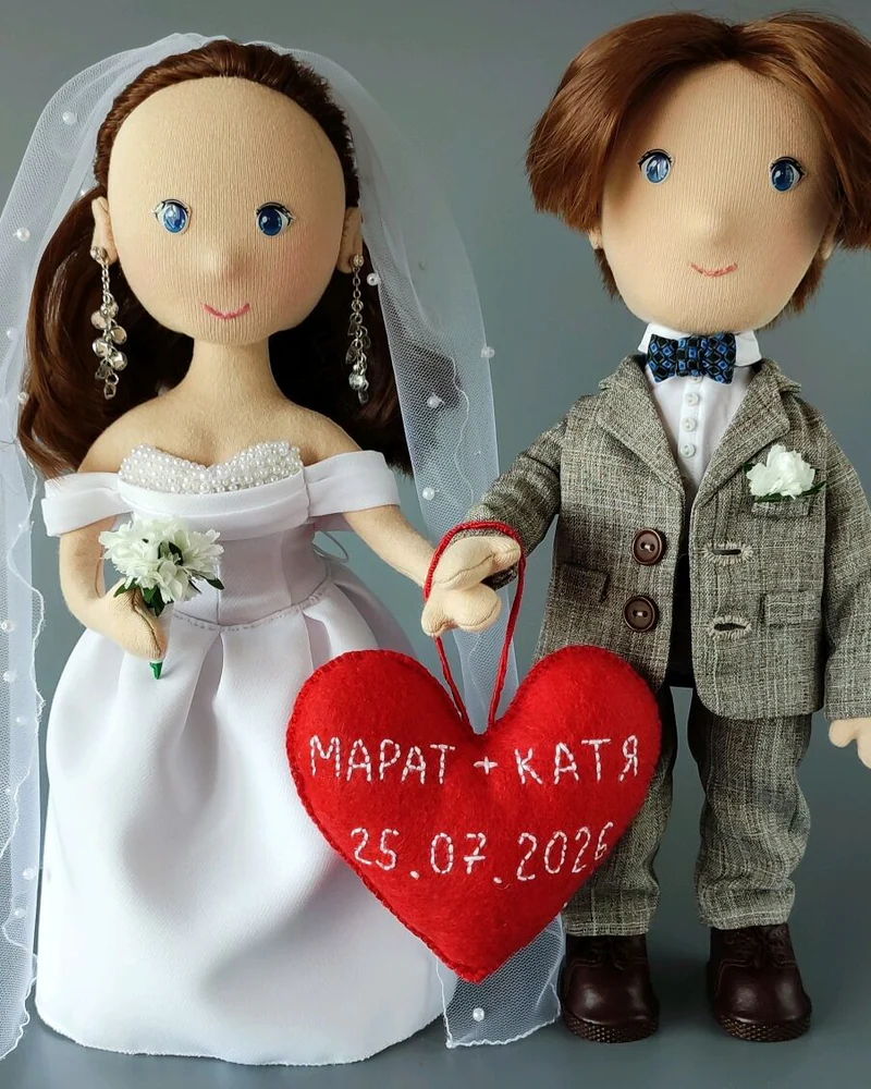 Портретная кукла по фото Свадебный подарок — Основной