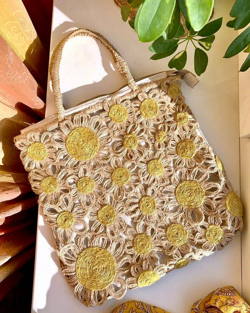Сумка из джута Daisy