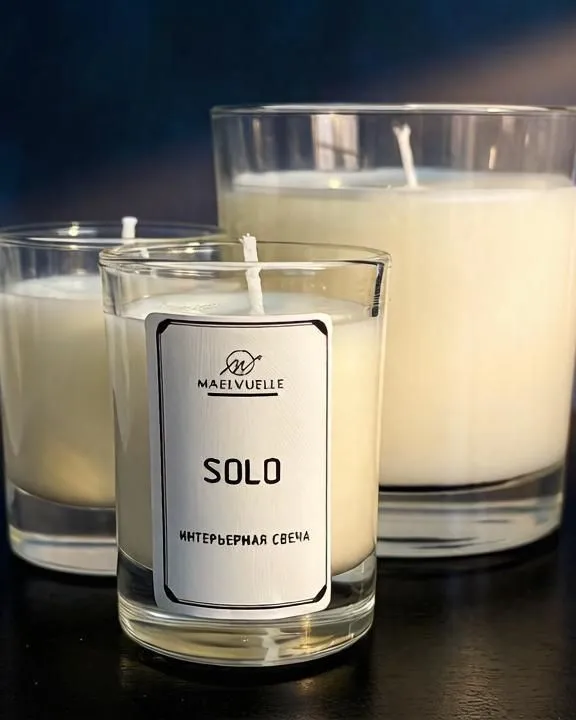 Ароматическая свеча SOLO — Solo свеча 50ml