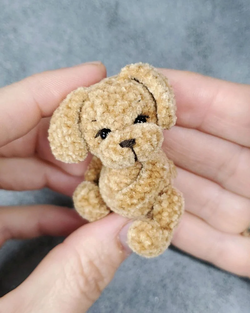 Миниатюрная игрушка из микровелюра, около 6 см — Базовое исполнение
