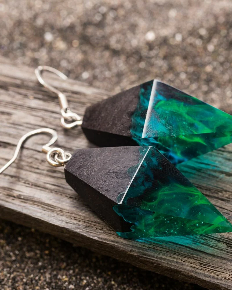 Серьги "Polar night" crystal — Основной вариант