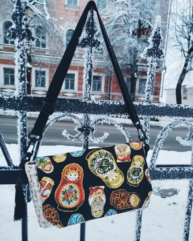 Сумка "Матрёшки" в русском стиле