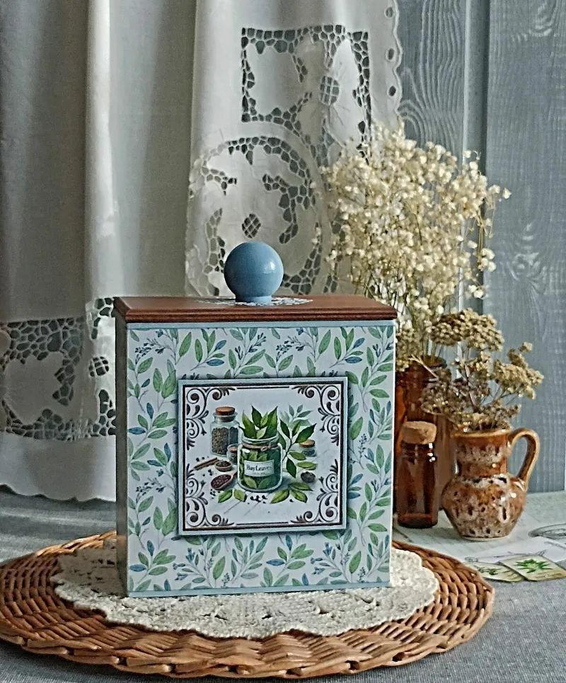 Короб-лаврушница «Нежность Прованса»