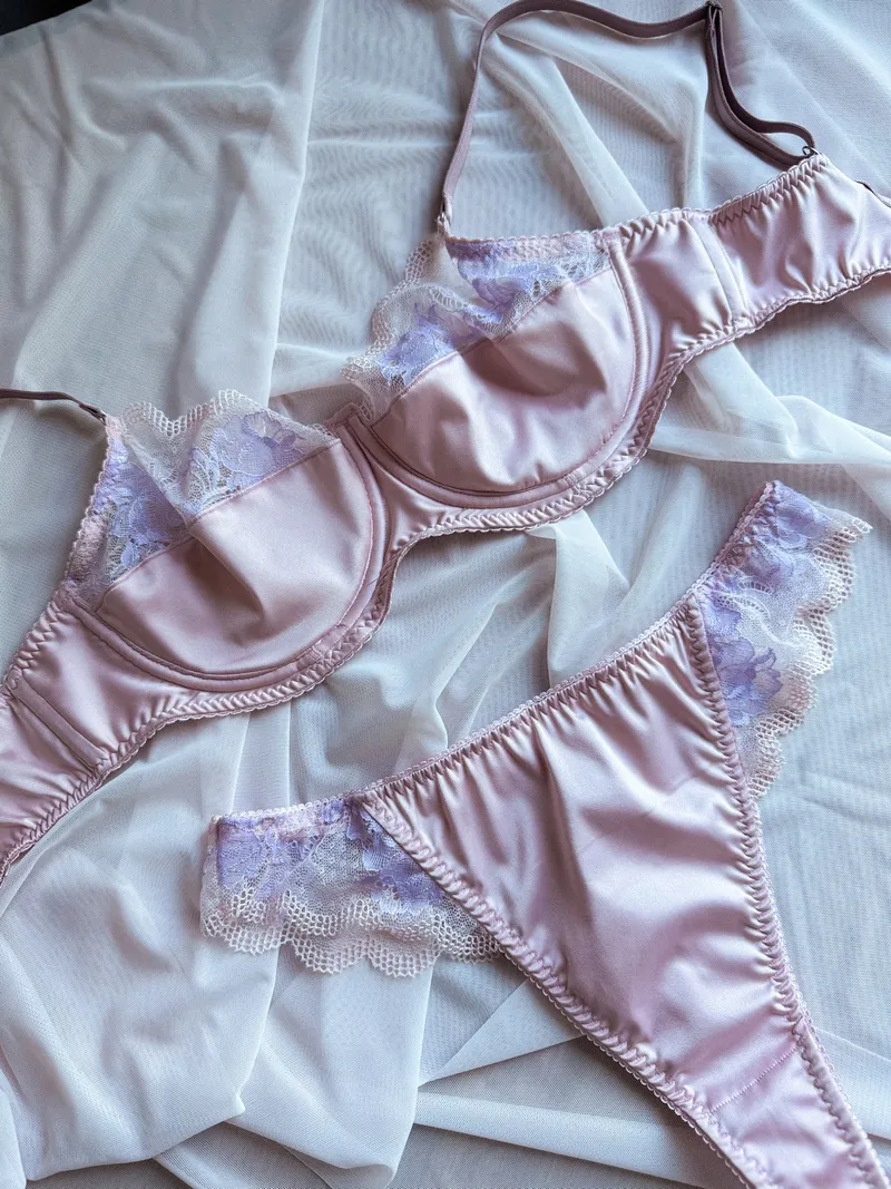 Комплект белья «Blush pink», пудрово-розовый