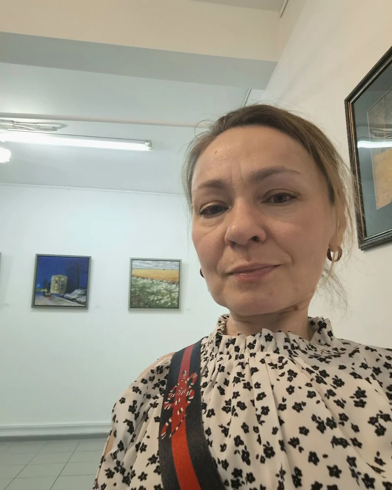 "Танюшкины ромашки" поле картина маслом на холсте