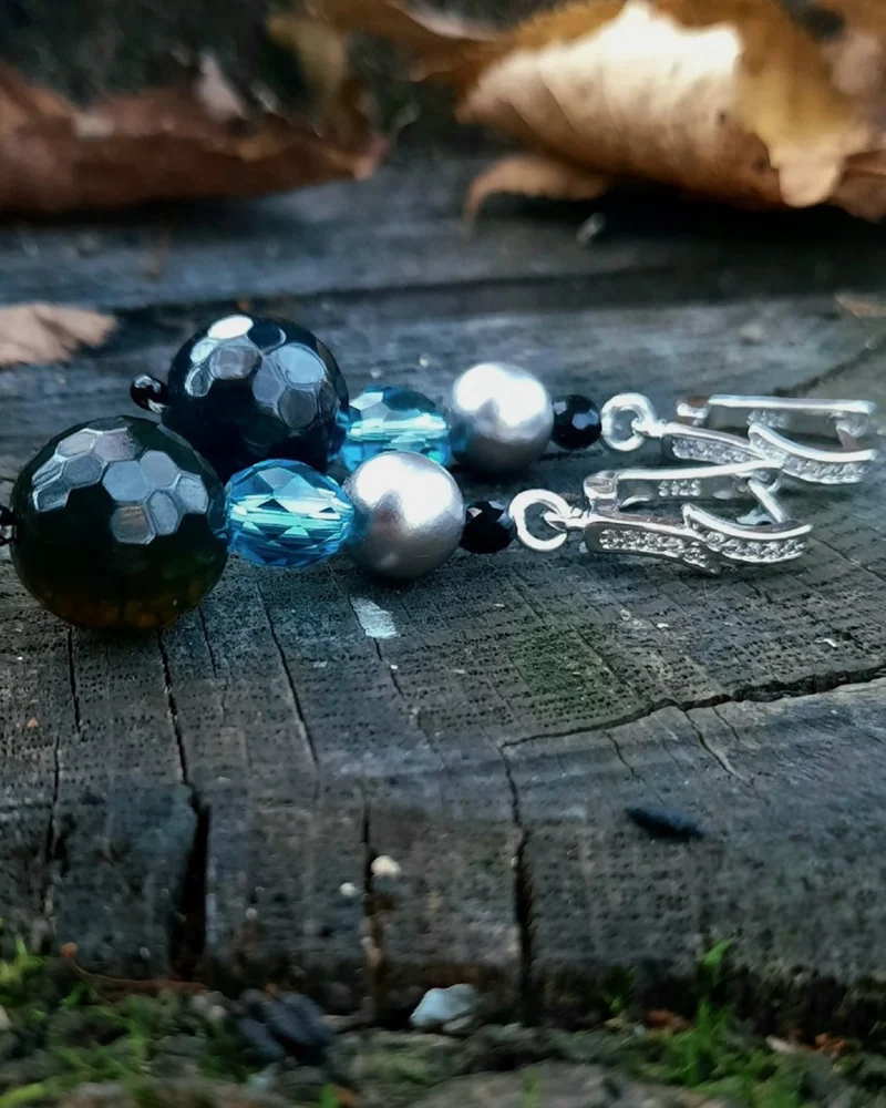 Серьги с кварцем — Серьги с кварцем