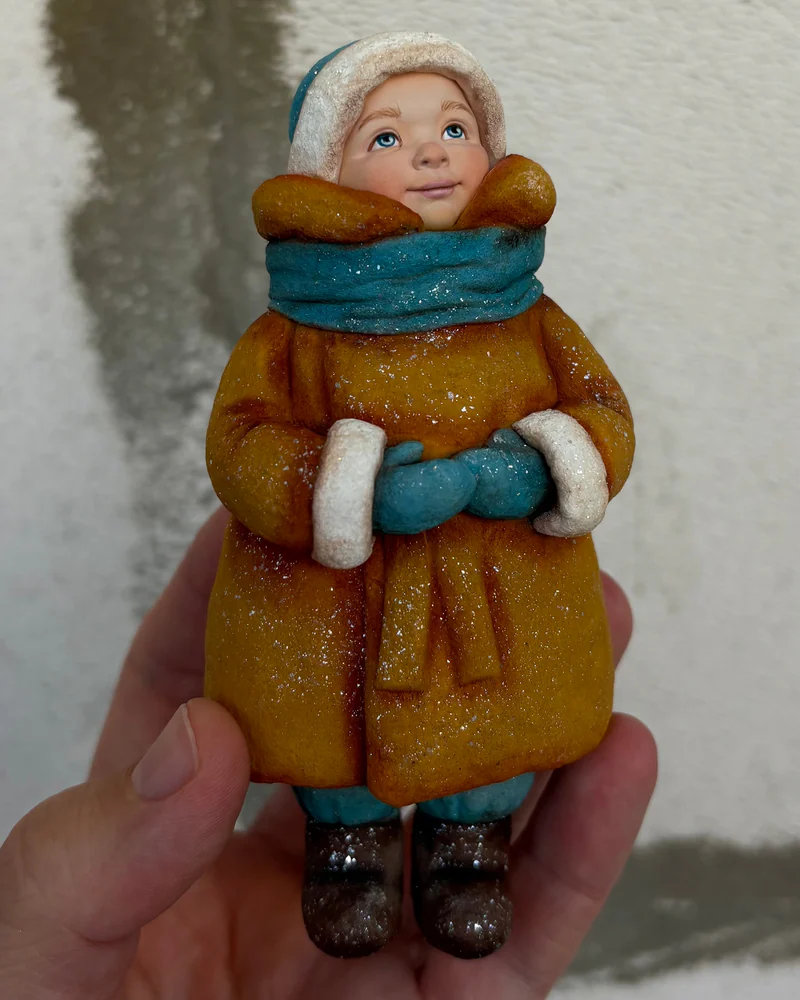 Никита — ватная ёлочная игрушка — Основной