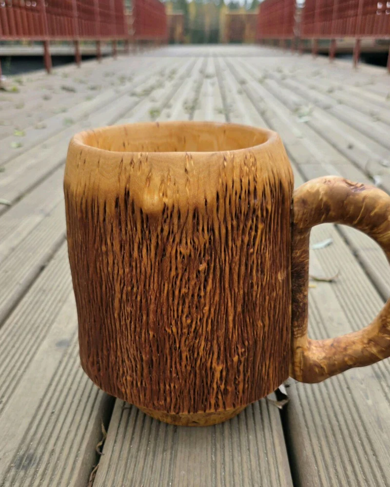 Кружка-гигант. Карельская береза