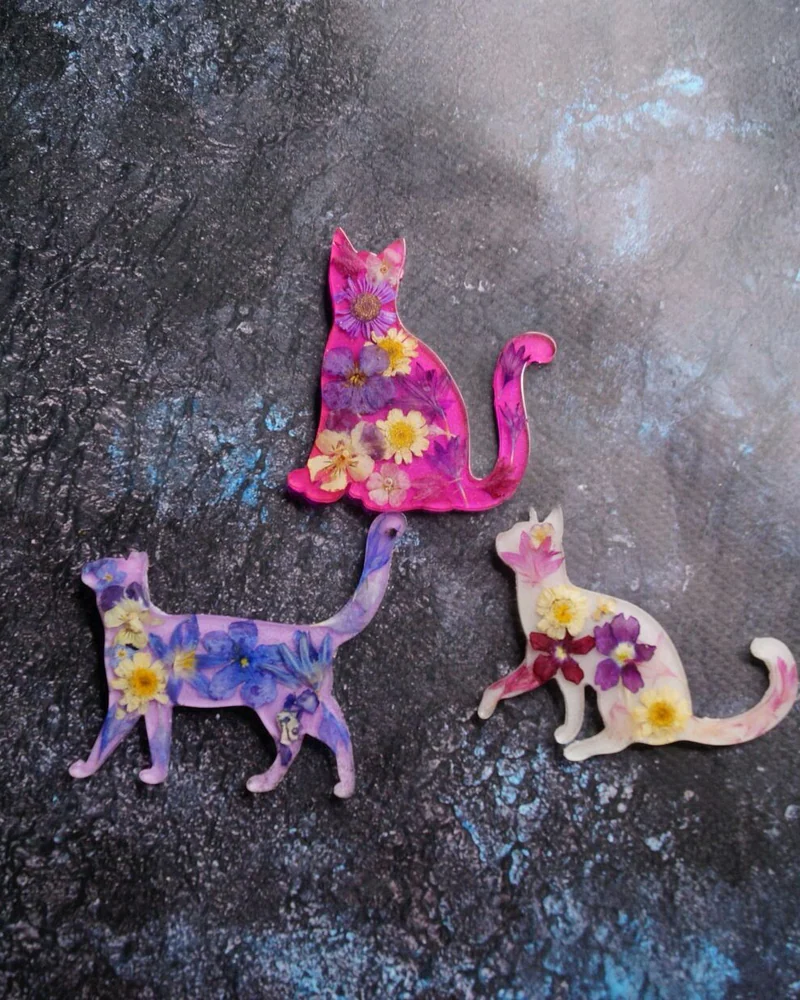 "Цветочная кошка"