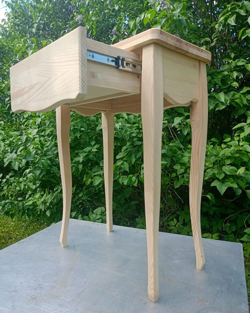 Консольный столик из сосны с ящиком — Из сосны
