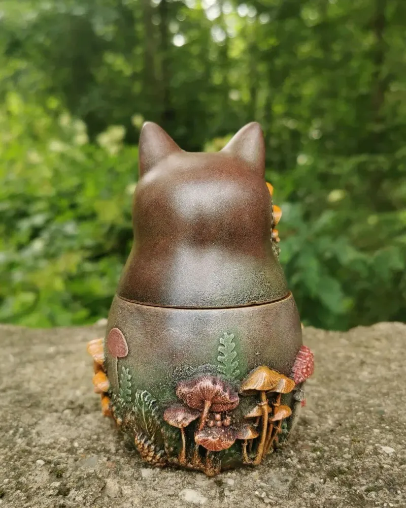Котик Сеня Грибочкин, шкатулка