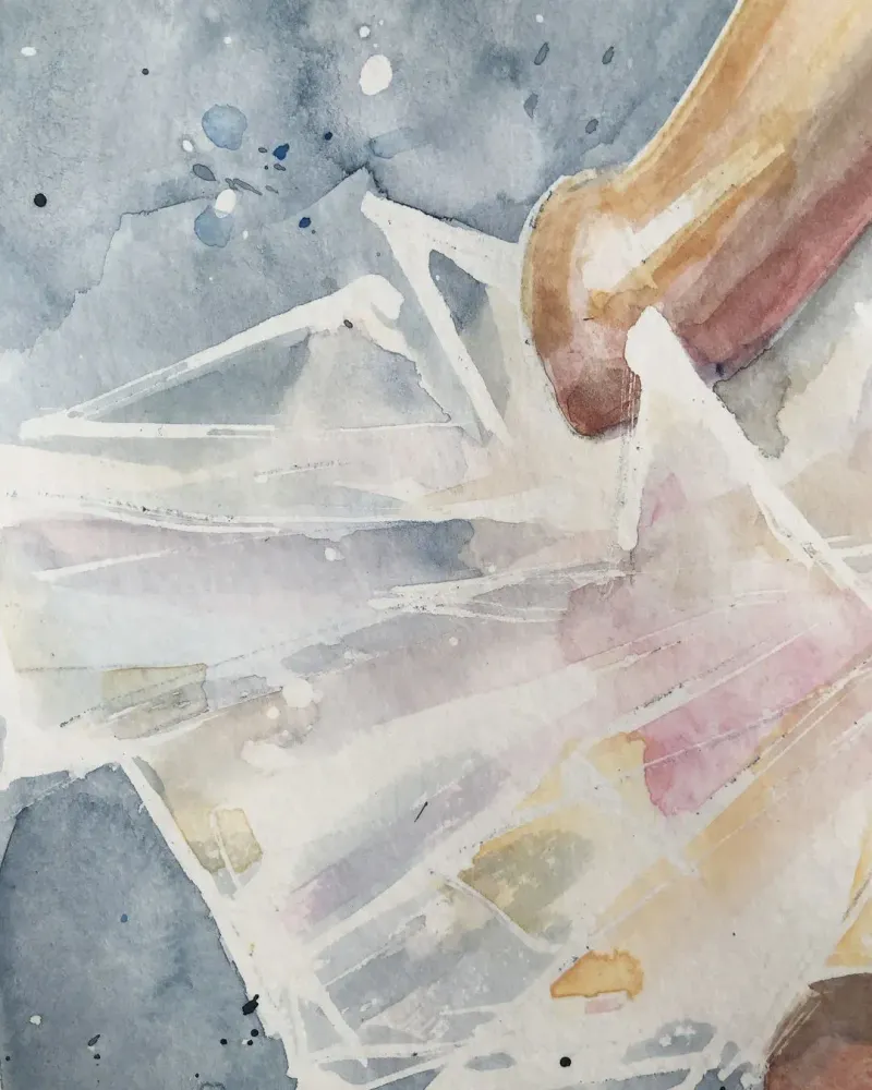 Балерина. Акварель 20×30 см — 20×30 см
