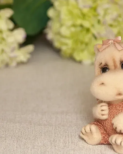 Войлочный бегемотик Ясенька — Бегемотик Ясенька
