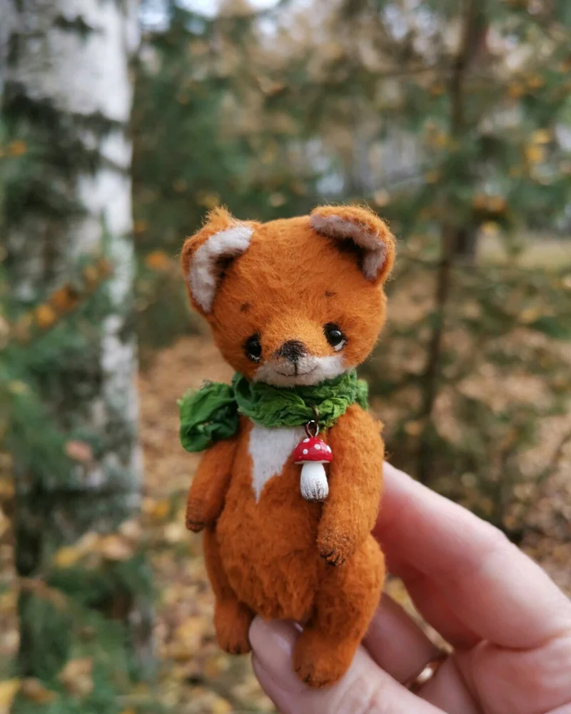 Лисенок с мухоморчиком