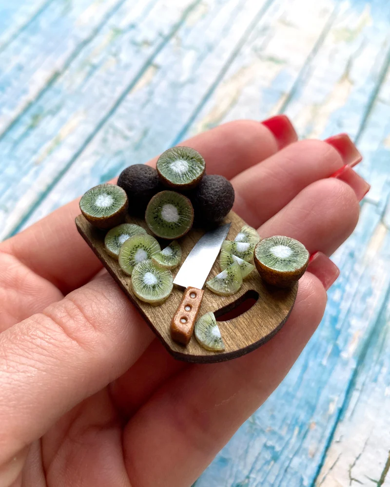 Кукольная Миниатюра «Киви 🥝»