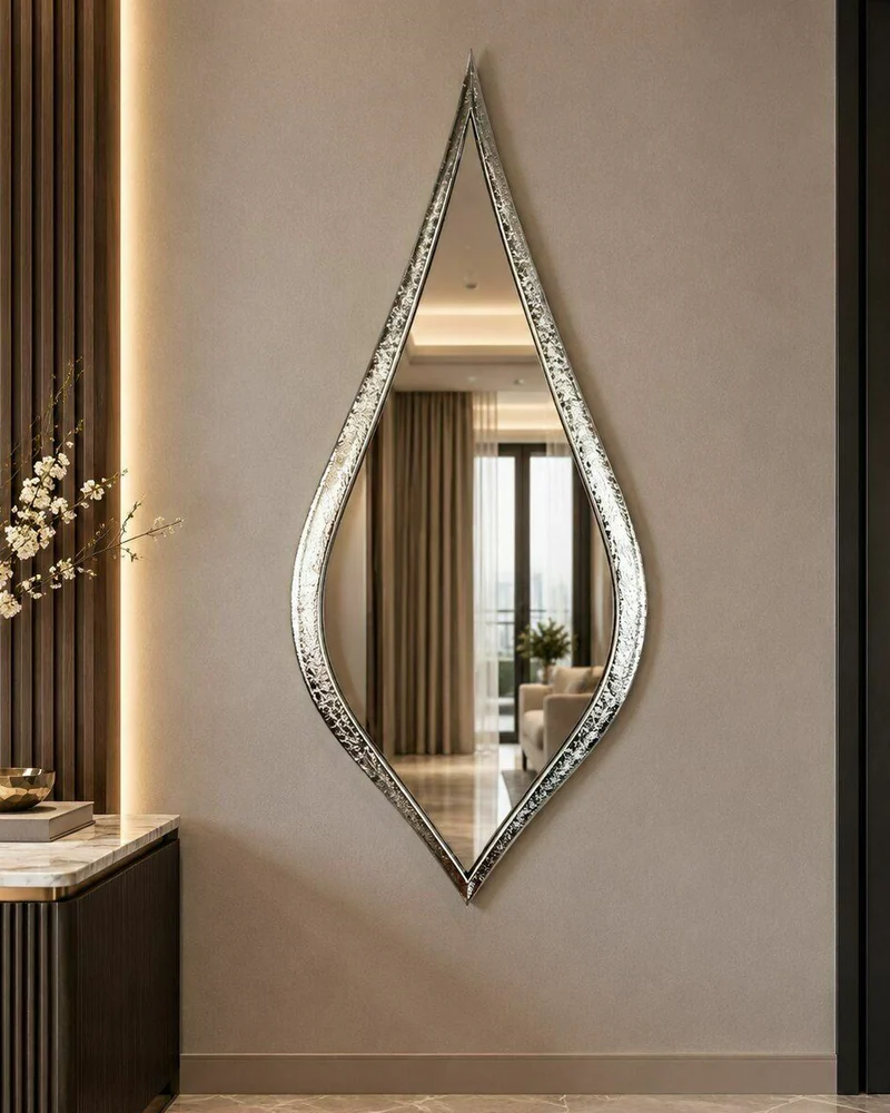 Рама для зеркала Zara 50×114 см — Серебро