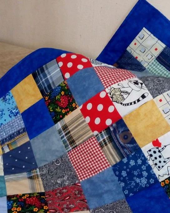 Детское лоскутное покрывало «Озорные коты» — Основной