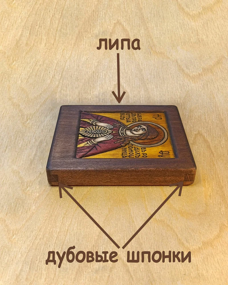 Богородица в родах Помощница - маленькая икона беременной