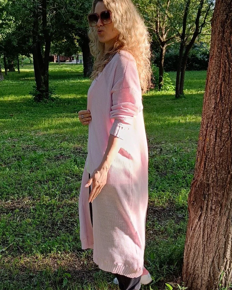 Кардиган хлопковый сетка " СовершенноЛетний"