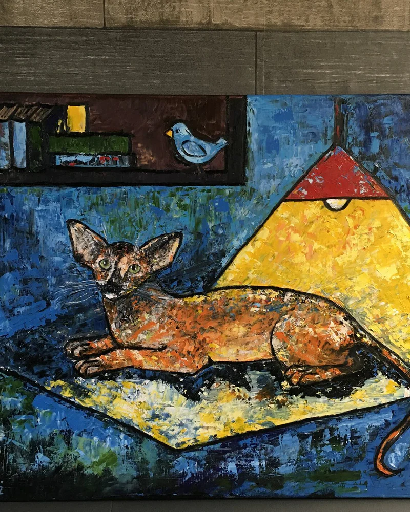Картина «Кошка»