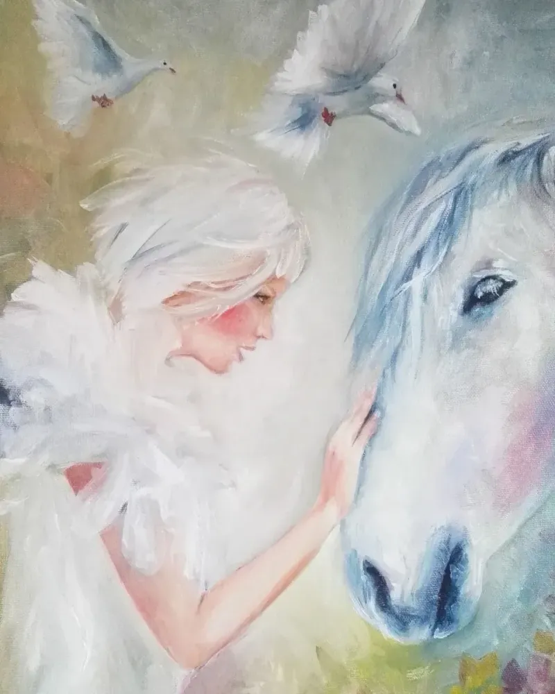 Волшебство. Картина маслом 40×60 см — 40×60 см
