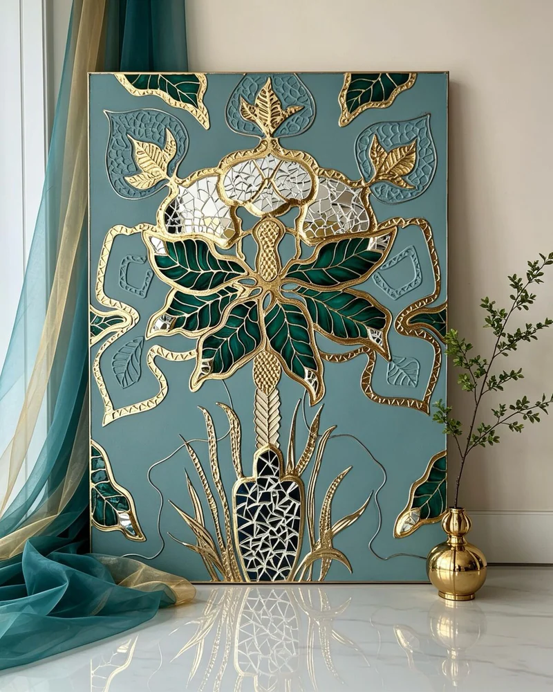 Картина «Дворцовый цветок», 50×70 см