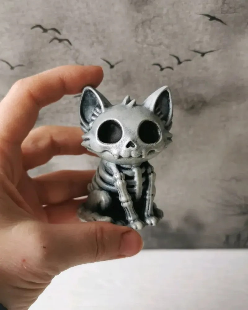 Котик и собачка, фигурки к Хэллоуину
