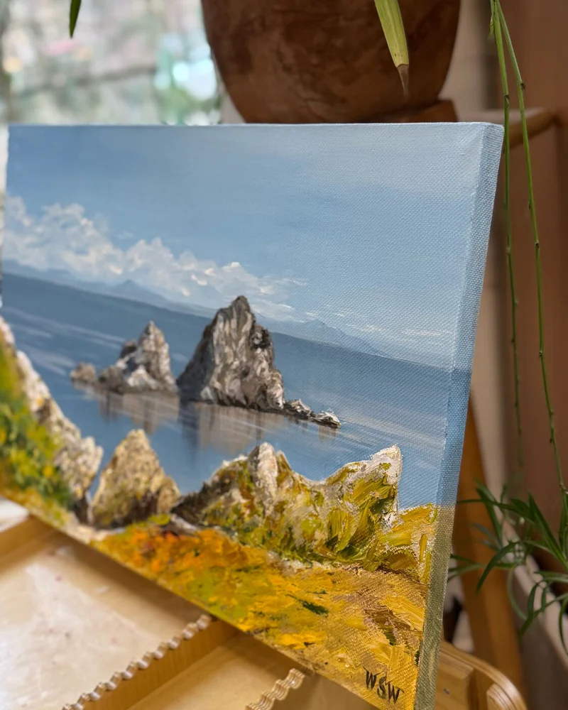 Морской пейзаж 40×60 — Оригинал