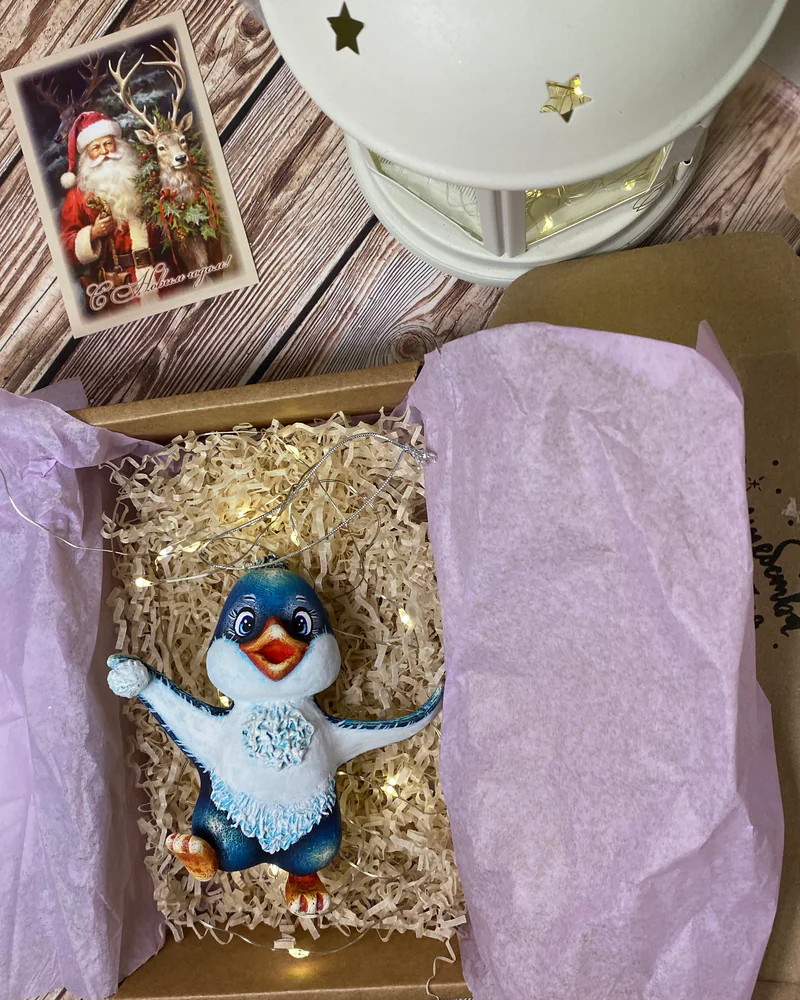 Ёлочная игрушка «Пингвин»