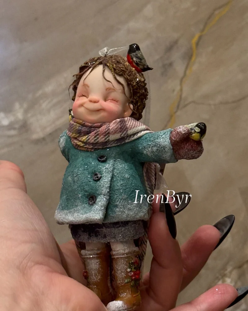 Ватная игрушка “Я тоже умею летать»