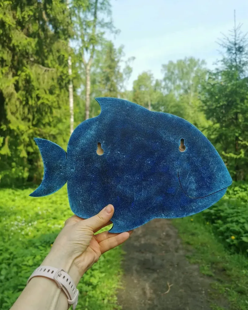 Панно «Рыбка лампрологус»